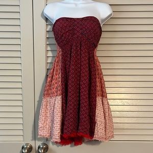 Strapless Free People Dress